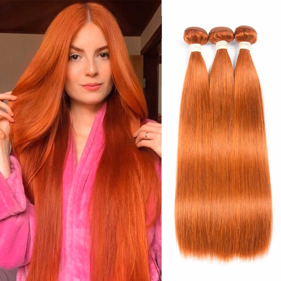 Factory-Supply-Human-Hair-Bundles-Bulk-Price-Ginger-Silky-Straight-Hair-Bundle-Extension-Virgin-Unprocessed-Hair-Weft-Orange-Color-for-Party-Daily-Wear